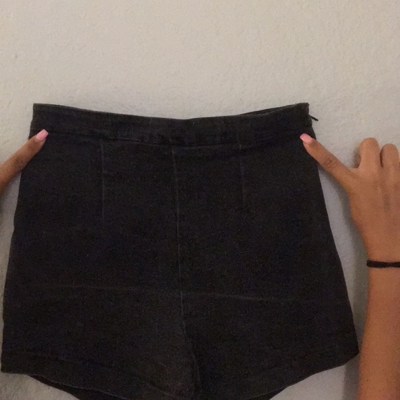 cute black/grayish skort. worn few times(: - Picture 2 of 2